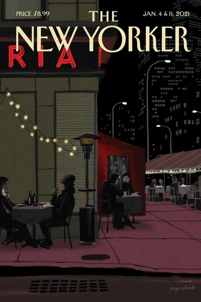 Постер с обложкой The New Yorker 04.01.2021