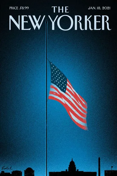 Постер с обложкой The New Yorker 18.01.2021