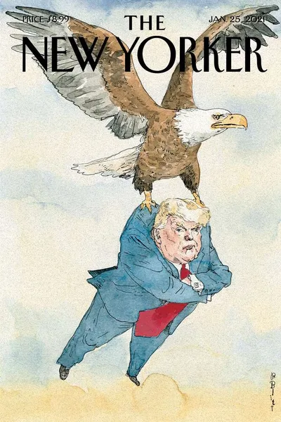 Постер с обложкой The New Yorker 25.01.2021