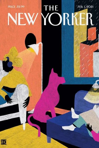 Постер с обложкой The New Yorker 01.02.2021