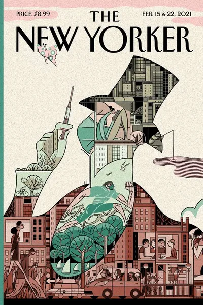 Постер с обложкой The New Yorker 15.02.2021