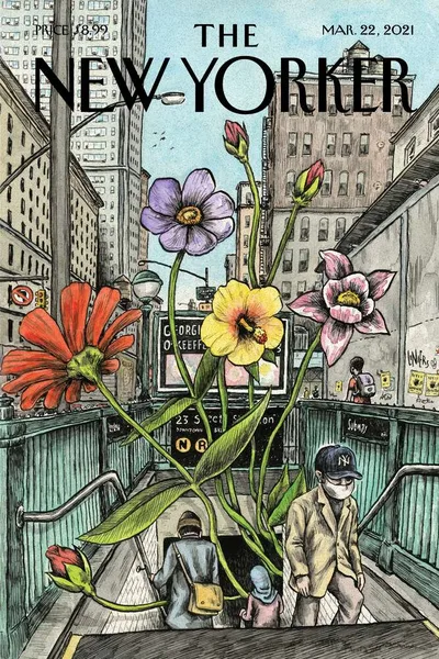 Постер с обложкой The New Yorker 22.03.2021