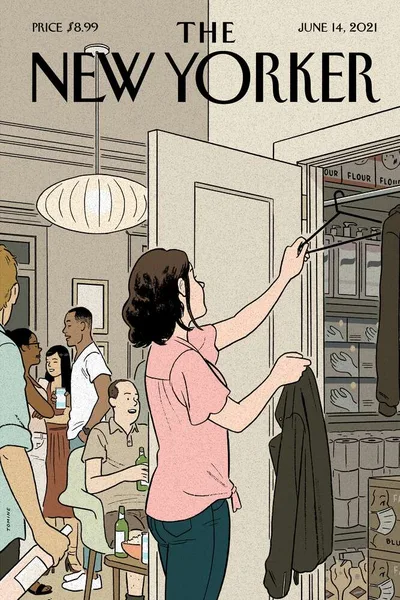 Постер с обложкой The New Yorker 14.06.2021