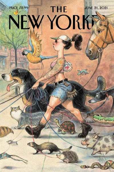 Постер с обложкой The New Yorker 21.06.2021