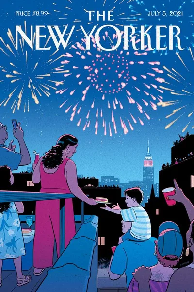 Постер с обложкой The New Yorker 05.07.2021