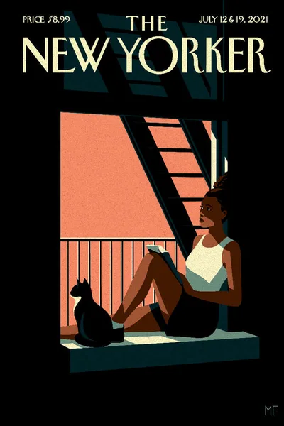 Постер с обложкой The New Yorker 12.07.2021