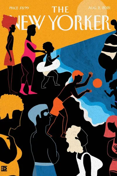 Постер с обложкой The New Yorker 02.08.2021