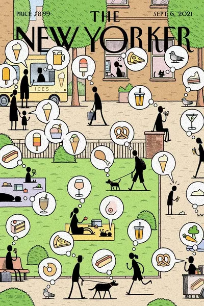 Постер с обложкой The New Yorker 06.09.2021