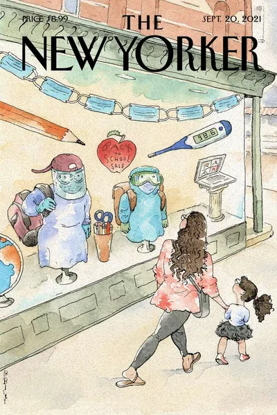 Постер с обложкой The New Yorker 20.09.2021