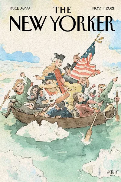 Постер с обложкой The New Yorker 01.11.2021