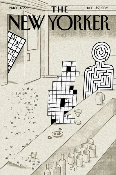 Постер с обложкой The New Yorker 27.12.2021