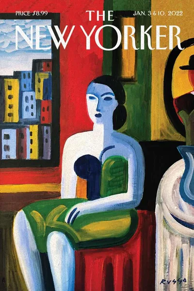 Постер с обложкой The New Yorker 03.01.2022