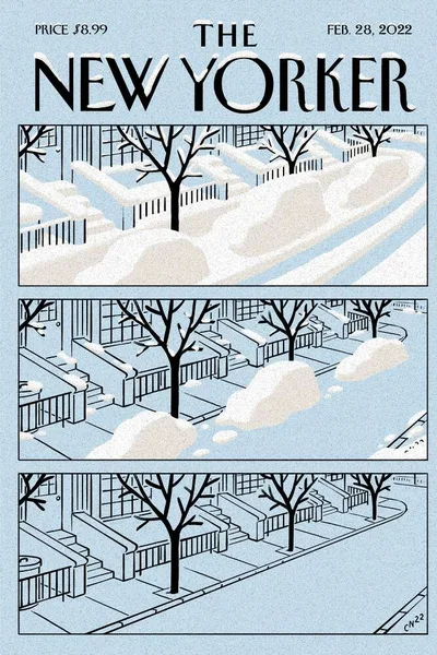 Постер с обложкой The New Yorker 28.02.2022