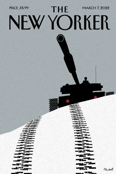 Постер с обложкой The New Yorker 07.03.2022