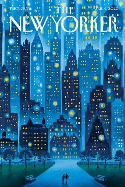 Постер с обложкой The New Yorker 04.04.2022
