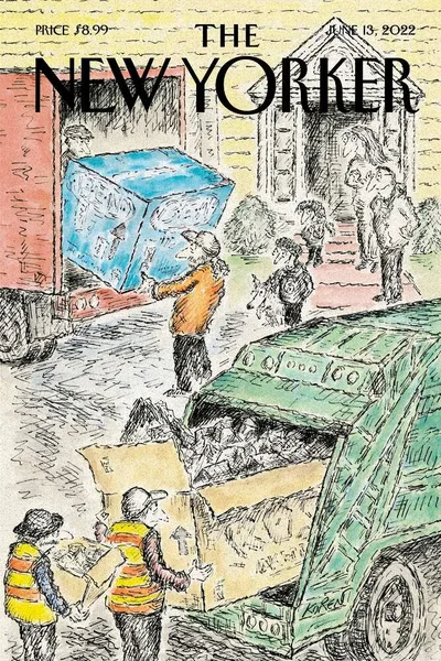 Постер с обложкой The New Yorker 13.06.2022