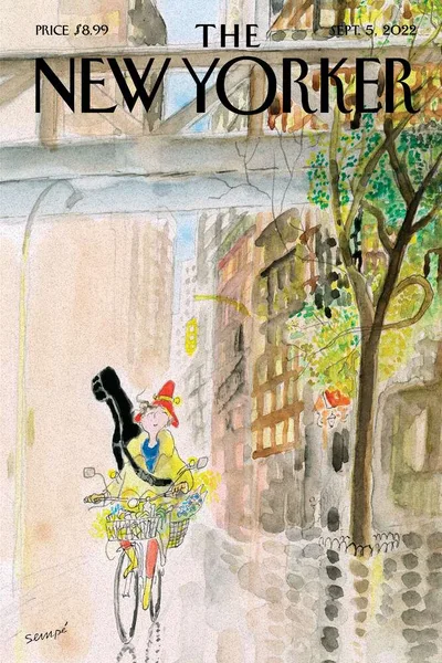 Постер с обложкой The New Yorker 05.09.2022