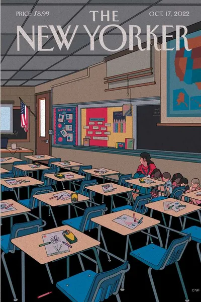 Постер с обложкой The New Yorker 17.10.2022