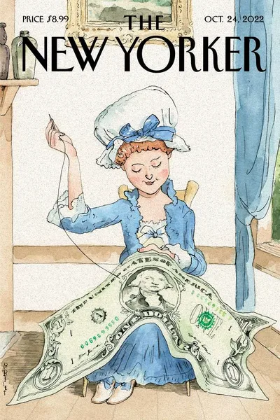 Постер с обложкой The New Yorker 24.10.2022