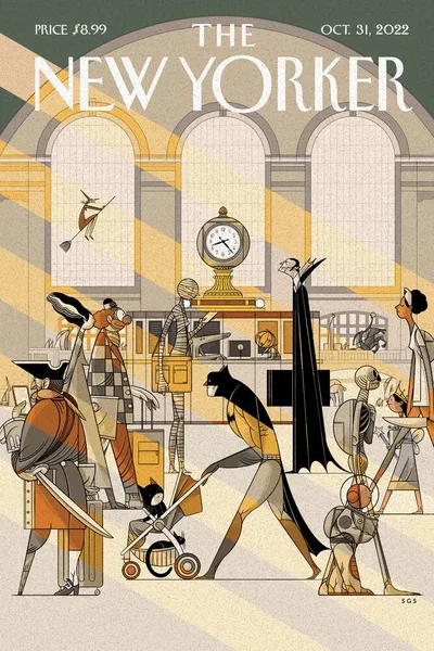 Постер с обложкой The New Yorker 31.10.2022