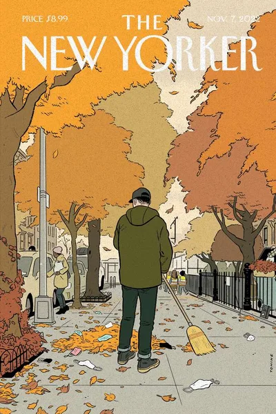 Постер с обложкой The New Yorker 07.11.2022