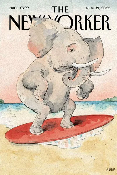 Постер с обложкой The New Yorker 21.11.2022