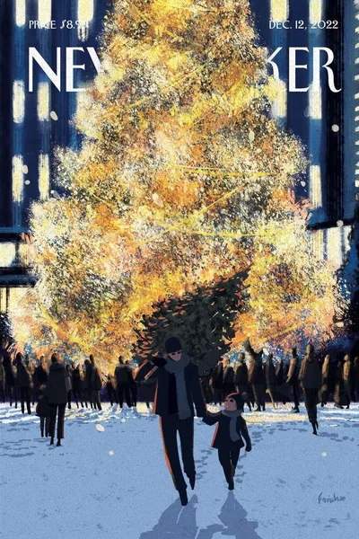 Постер с обложкой The New Yorker 12.12.2022