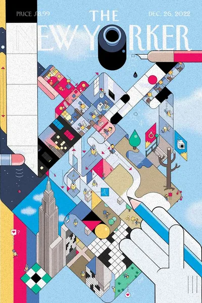 Постер с обложкой The New Yorker 26.12.2022