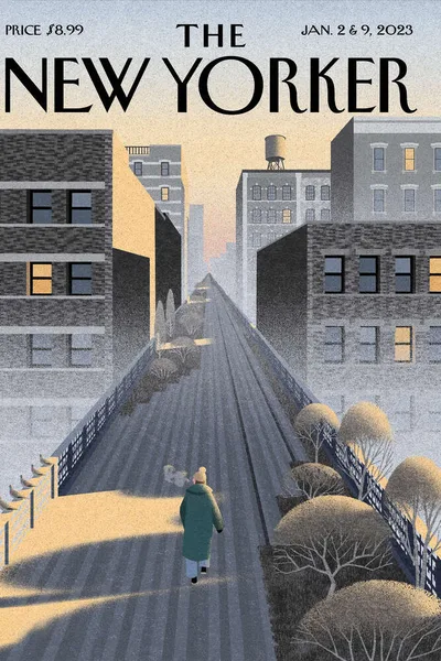 Постер с обложкой The New Yorker 02.01.2023