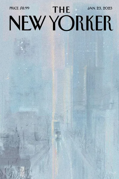 Постер с обложкой The New Yorker 23.01.2023