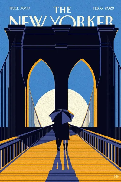 Постер с обложкой The New Yorker 06.02.2023