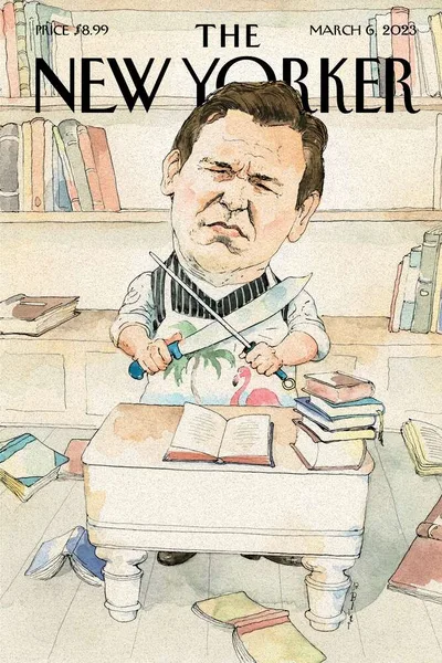 Постер с обложкой The New Yorker 06.03.2023