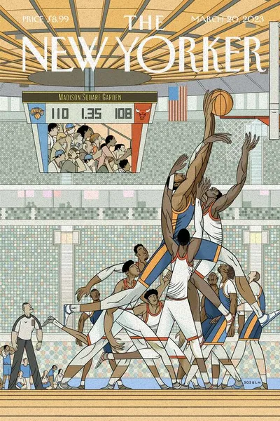 Постер с обложкой The New Yorker 20.03.2023