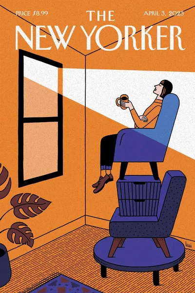 Постер с обложкой The New Yorker 03.04.2023