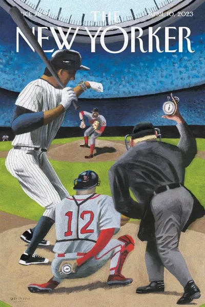 Постер с обложкой The New Yorker 10.04.2023