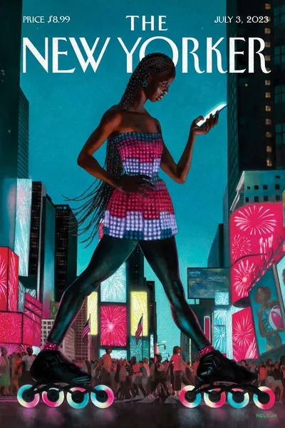 Постер с обложкой The New Yorker 03.07.2023