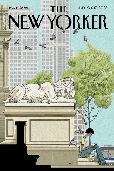 Постер с обложкой The New Yorker 10.07.2023