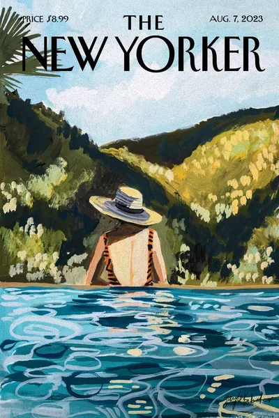 Постер с обложкой The New Yorker 07.08.2023