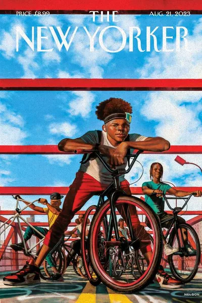 Постер с обложкой The New Yorker 21.08.2023