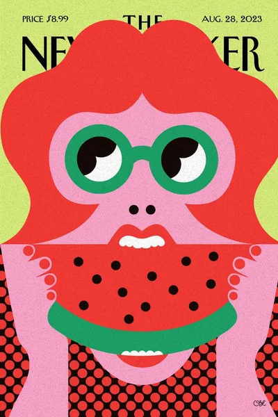 Постер с обложкой The New Yorker 28.08.2023