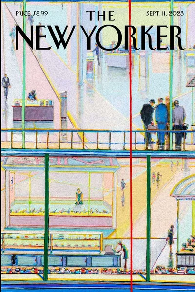 Постер с обложкой The New Yorker 11.09.2023