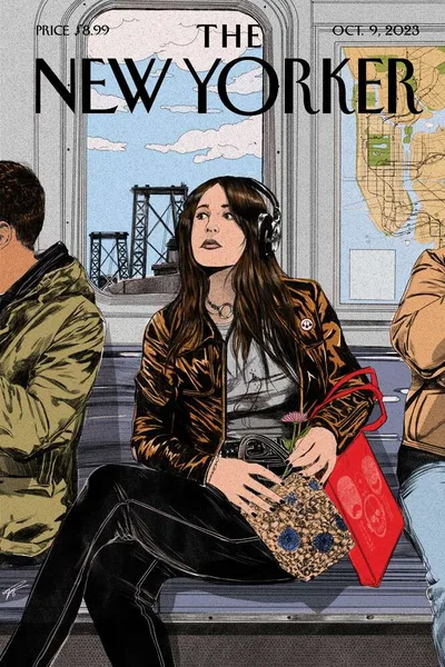 Постер с обложкой The New Yorker 09.10.2023