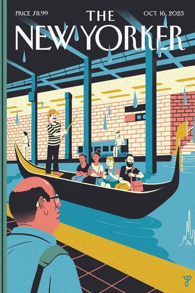 Постер с обложкой The New Yorker 16.10.2023