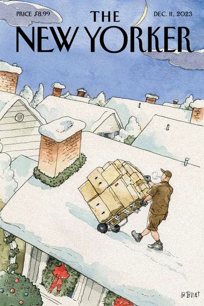 Постер с обложкой The New Yorker 11.12.2023