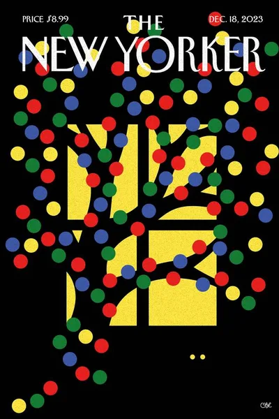 Постер с обложкой The New Yorker 18.12.2023
