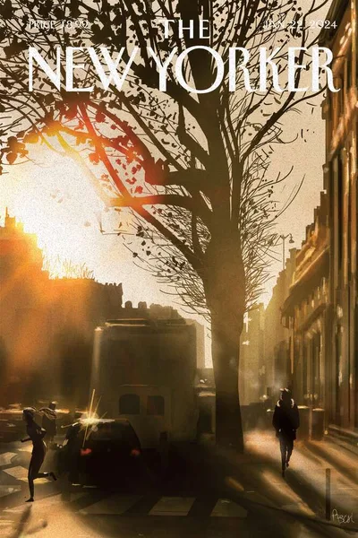 Постер с обложкой The New Yorker 22.01.2024