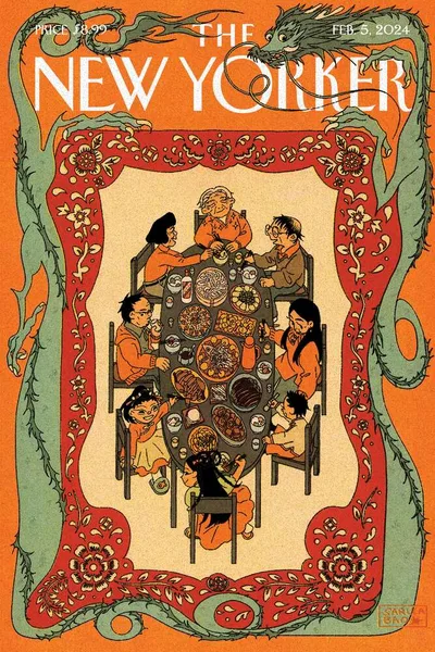 Постер с обложкой The New Yorker 05.02.2024