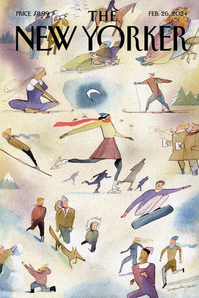 Постер с обложкой The New Yorker 26.02.2024