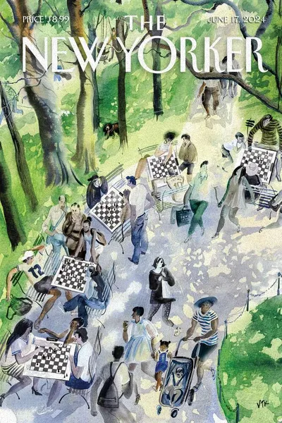 Постер с обложкой The New Yorker 17.06.2024