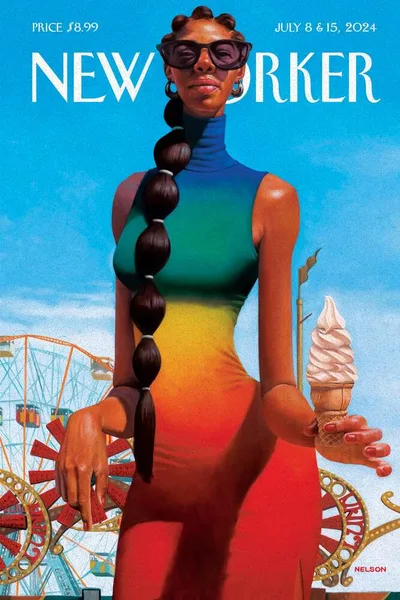 Постер с обложкой The New Yorker 08.07.2024
